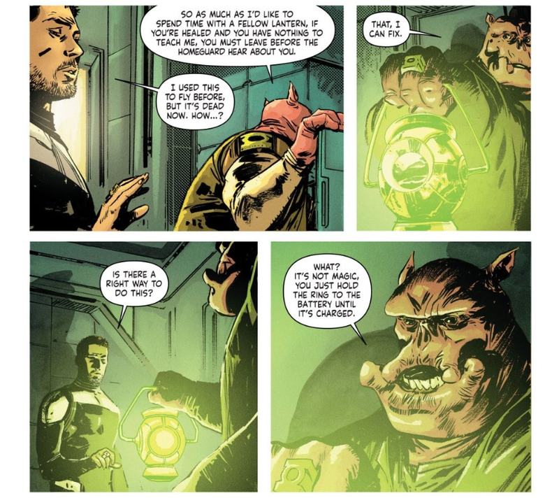 Illustration for article titled Green Lantern: Earth One spotlights how DC Comics is looking to the future